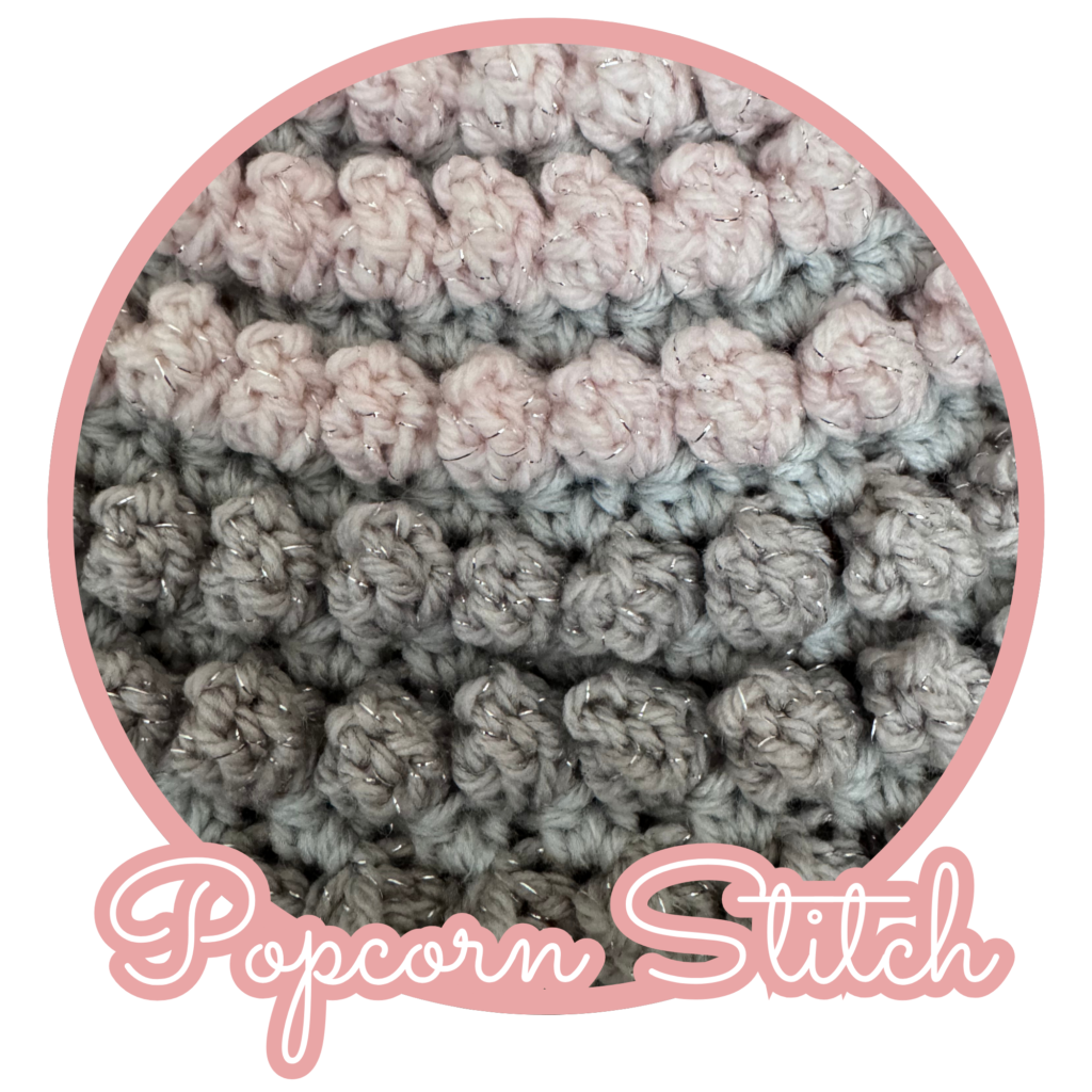 Popcorn Stitch Crochet Tutorial